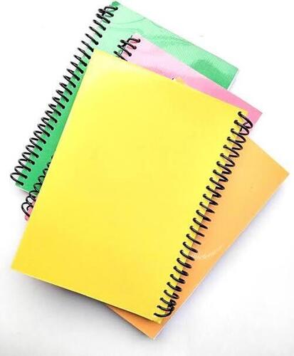 Eco Friendly Durable Rectangle Shape White Paper Notebook