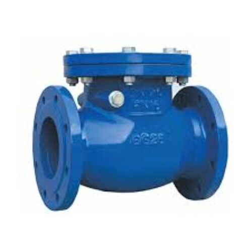 Blue Color Paint Coated Cast Iron Valve Flanged