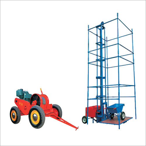 10 meter Builders Hoist For Construction Applications Use