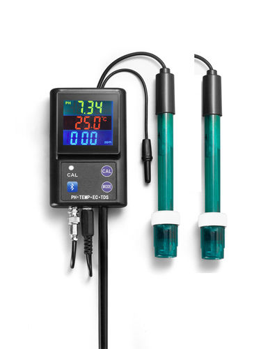 PH-260BD PH EC TDS and Temperature Bluetooth Device Monitors