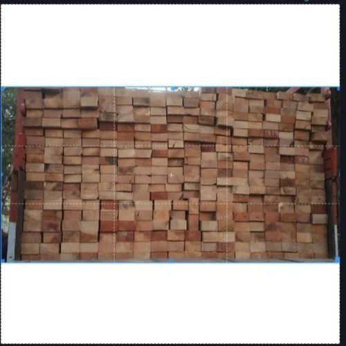 Red Rectangular Shape Babool Wood For Industrial