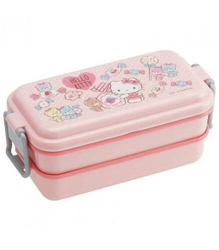 Two Layers Plastic Lunch Box