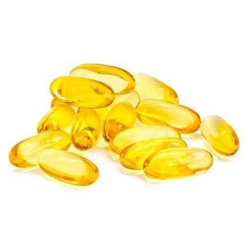 Yellow Color Prescription Medical Grade Vitamin Capsules