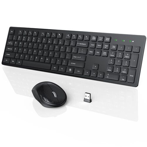 Black Color Premium Design Wireless Keyboard