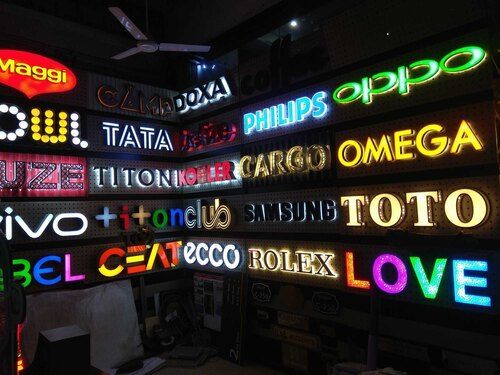 Wall Mounted And Outdoor LED Sign Board