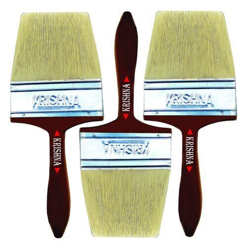 4 Inch Wooden Handle Premium Wall Paint Brush