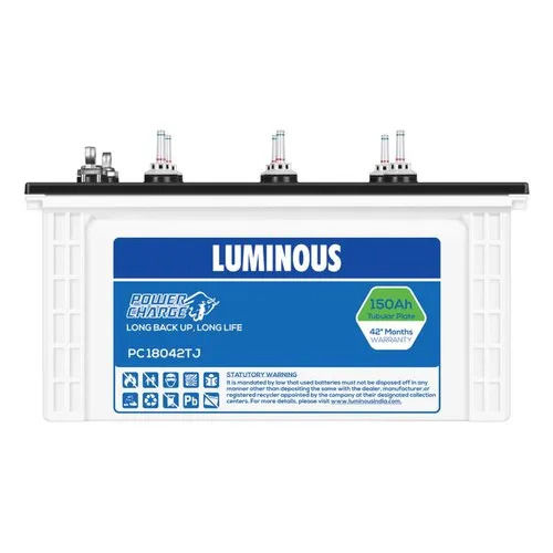 Luminous Long Backup 150Ah Battery With 42 Months Warranty