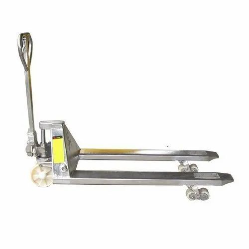 Hand Operated Stainless Steel Pallet Truck For Moving