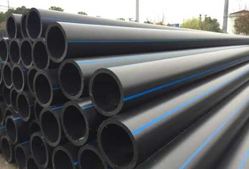 Agricultural HDPE Pipes - High Strength, Rigid, Solid Surface, Standard Size | Heavy-Duty, Leak-Resistant, Unbreakable, Suitable for High Pressure Water Supply in India