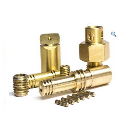 Polished copper Brass Parts for Industrial Use