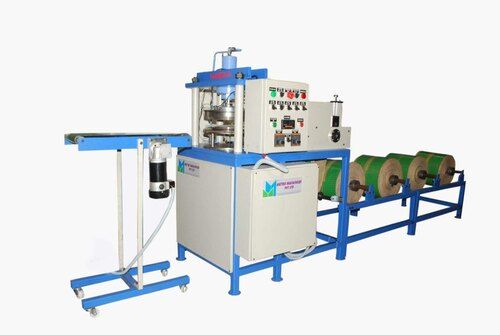 Fully Automatic Double Die Paper Plate Making Machine