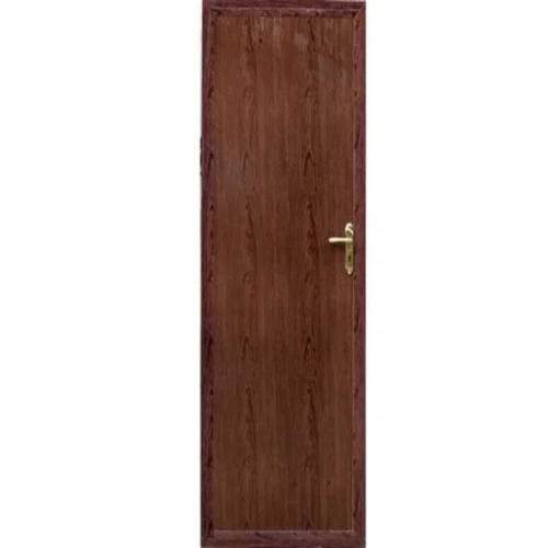 PVC Designer Door - Superior Quality, Rectangular Shape, Water and Weather Resistant, Easy to Install and Operate, Copper Paint Finish, Modern Design, Sliding and Inward/Outward Opening