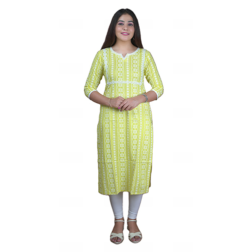 Cotton Casual Wear Ladies Kurti