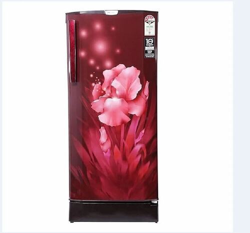 Floral Printed Single Door Refrigerator