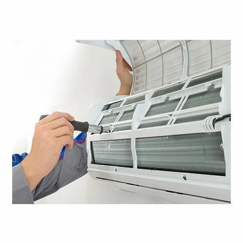 Split Air Conditioner - Plastic & Metal Construction, Standard Size, White Color | High Efficiency, Easy to Install, Remote Operated, 4-Way Airflow, Energy Efficient