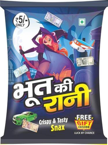 Pvc Printed Matte Snacks Packaging Pouch