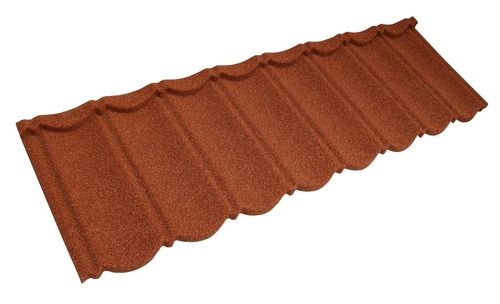 Rectangular Shape Classic Wave Stone Coated Roof Tiles