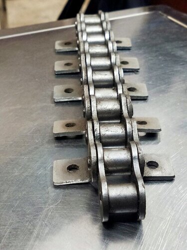 Conveyor Chains - Polished Steel, Rust Resistant Material | Long Life Span, Reliable Nature