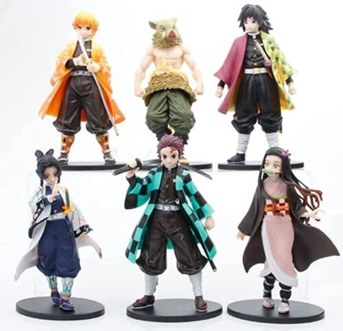 Demon Slayer Action Figure For Car Dashboard, Decoration, Cake, Office Desk & Study Table