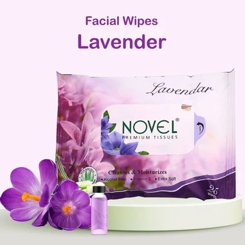 Skin Friendly Lavender Facial Wipes