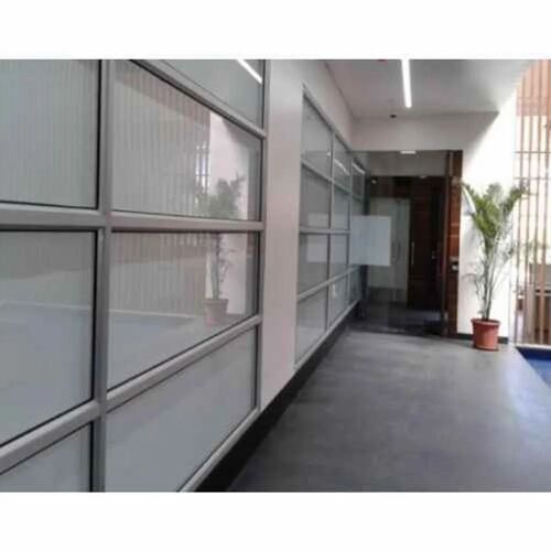 Hinged Open Style Aluminum Partition Services