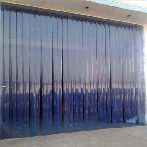 Blue Pvc Curtains