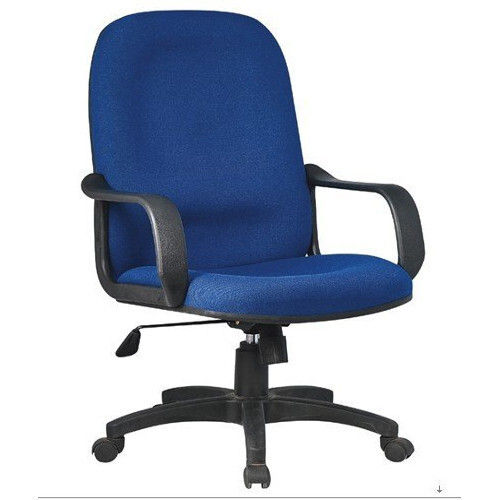 Brown Color Plain Pattern Executive Black Office Chair