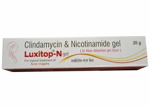 Medicine Grade Pharmaceutical Luxitop-N Clindamycin Nicotinamide Gel, 20 Gram