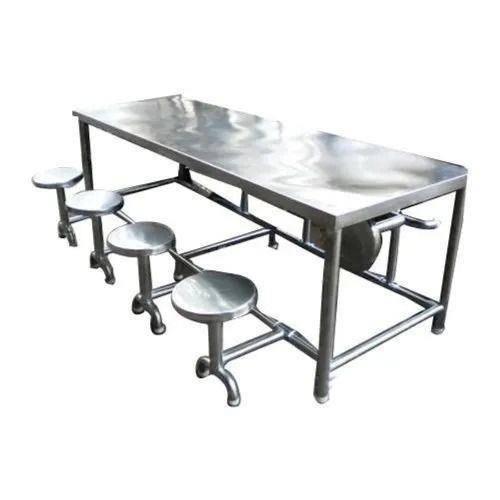 Stainless Steel Restaurant Dining Table Set