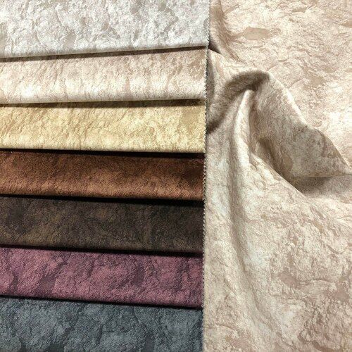 Multi Color Plain Pattern Velvet Sofa Fabric For Sofa Making