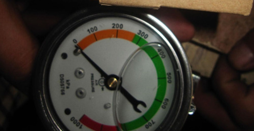 Air Pressure Gauge bucyrus DBT cat cl-210 cl-215 L-10 L-15 parts 505766 CL-210