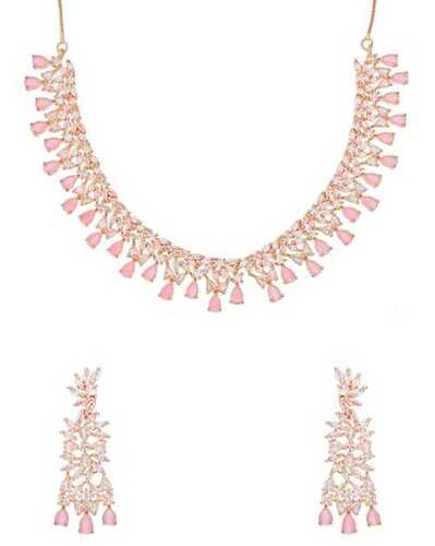 Artificial Designer Diamond Necklace Set