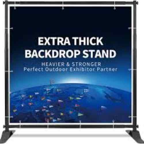 Rectangular Plastic Roll Up Banner Stands