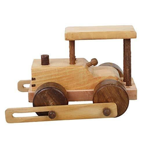 Easy to Play Light Weighted Portable Crack Resistant Kids Wooden Road Roller Toys