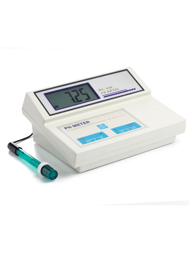 KL-016A Bench pH Meter - Plastic and Metal, 240mm x 158mm x 100mm , Accurate 0.05 pH with 0.01 pH Resolution, Manual 2-Point Calibration