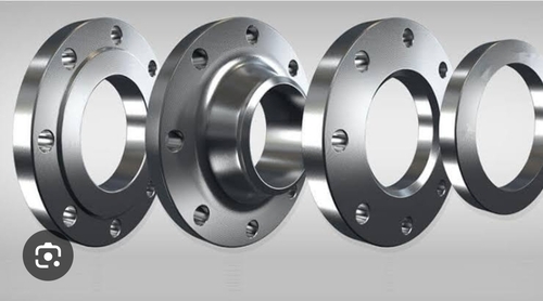 Mild Steel Industrial Flanges - Round, Galvanized | Durable, Rust Free, Corrosion Resistant, High Strength, ANSI Standard