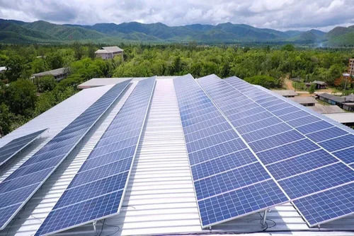 Solar Power System - Polycrystalline Silicon, Standard Size, Blue | Heavy-Duty, Energy Efficient, Easy to Install, High Shock and Water Resistance