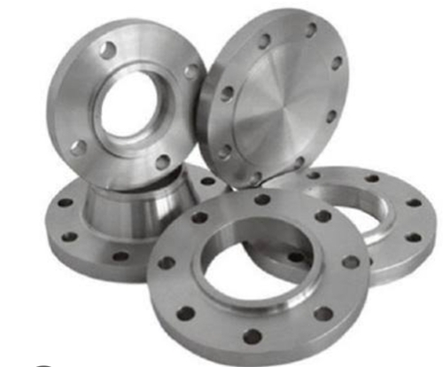 Stainless Steel Industrial Flanges - Full Size, Round Shape, Silver Color | Durable, Rust Free, High Strength, Corrosion Resistant, Cold Rolled, Galvanized, Standard BS