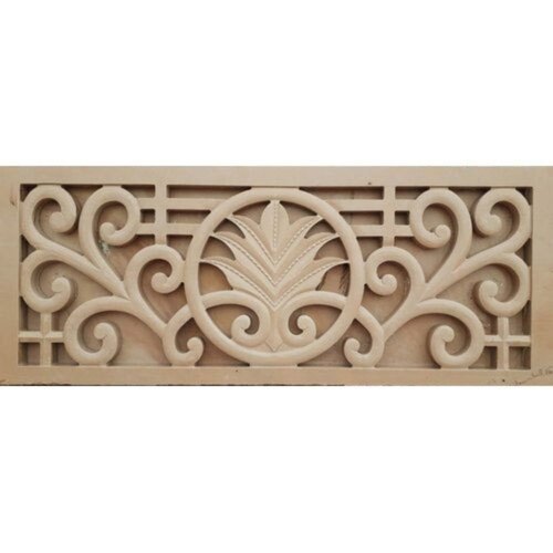 Sandstone Jali - 48 mm Thickness, 20 Inch Width, 30 Inch Length | Customized for Religious Activities