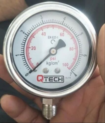 Highly Durable Glycerin Filled Pressure Gauge