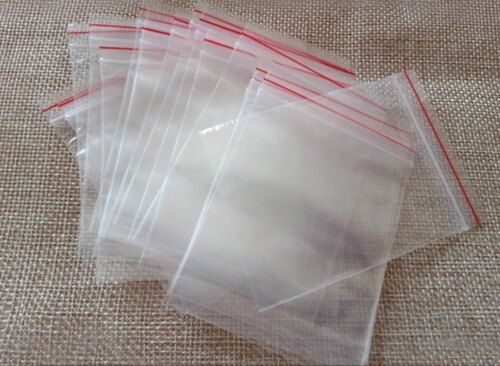 Eco Friendly Durable Transparent Plastic Zip Lock Pouches