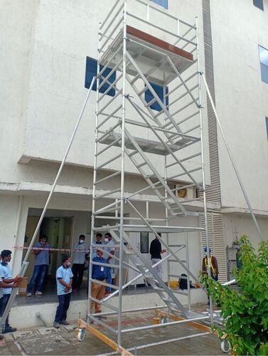 Crack Proof Aluminium Tower Ladder