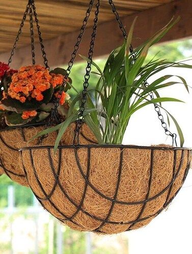 Eco Friendly Durable Coir Hanging Baskets