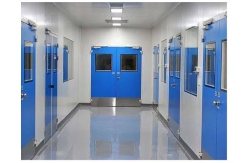 Color Coated Hinged PUF Insulated Door For Hospital