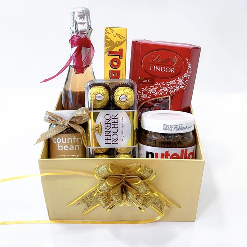 Carved Decorative Chocolate Box - Premium Quality Maple and Paper Material, 15cm Size, Multicolor Finish, Arts and Crafts Use