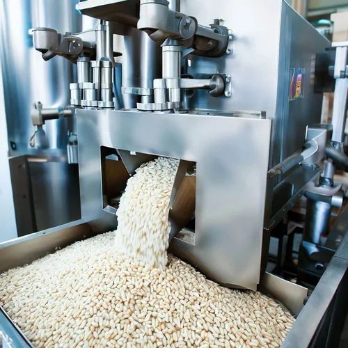 High Performance Automatic Puffed Rice Roasting Machine