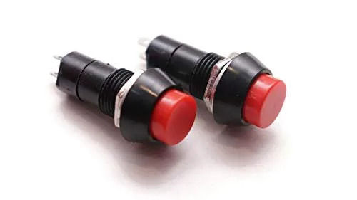 Polished Plastic Push Switch Shape Rounded