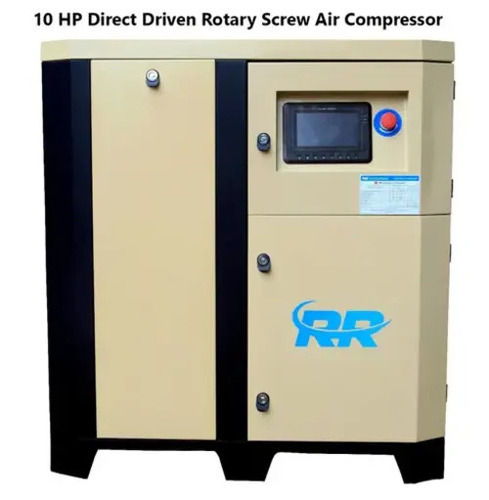 Floor Mounted High Efficiency Electrical 10 Horsepower Rotary Screw Air Compressor