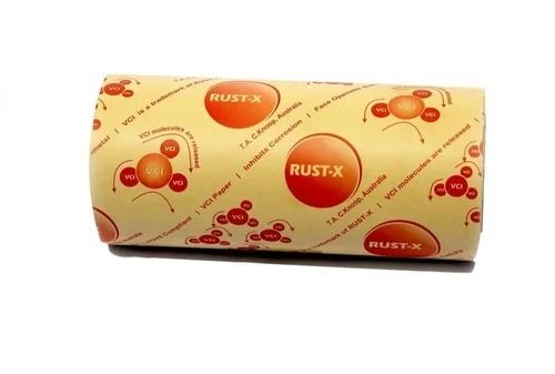 Rust X Yellow Vci Paper Roll, For Industrial Use