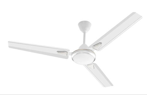 White Three Blade Ceiling Fans